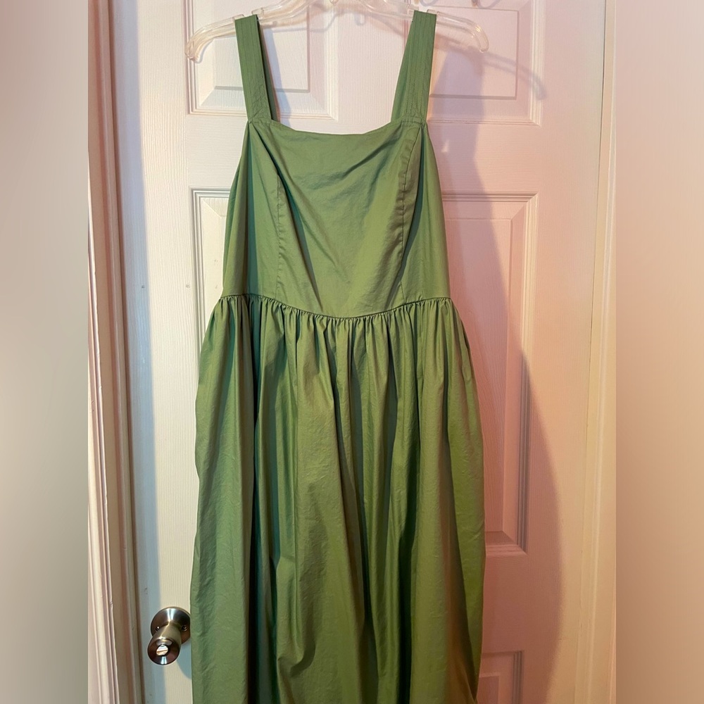 Lane Bryant Long green Dress